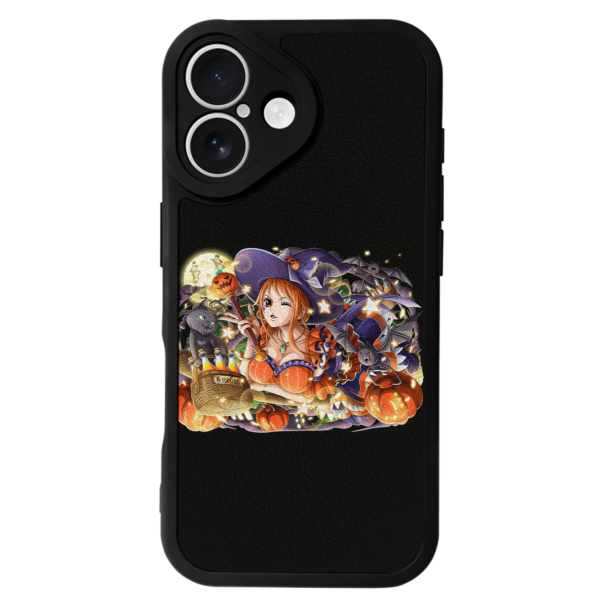 ワンピース ナミ ONE PIECE Nami 【iPhone 16シリーズ対応】シリコンスマホケース（レザー調） 材質：シリコン